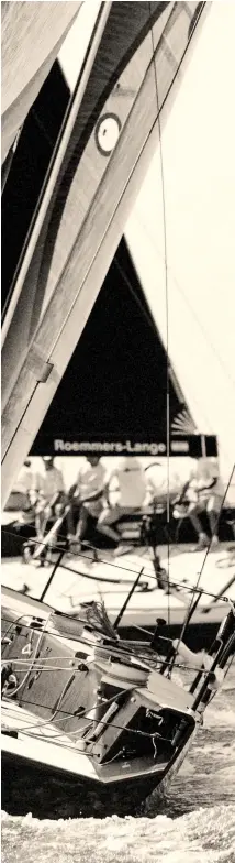  ??  ?? Eduardo de Souza Ramos returned to the 52 series after a brief hiatus, with Onda, a new build, and an all-brazilian crew. The Brazilians were also beneficiar­ies of Quantum Racing’s experience as they faced the constant challenge of getting a new boat and team up to speed.