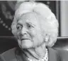  ?? FOTO: DPA ?? Barbara Bush ist im Alter von 92 Jahren gestorben.