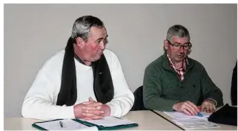  ??  ?? C’était l’heure de l’assemblée générale pour la section du canton d’Eu du syndicat agricole FNSEA.