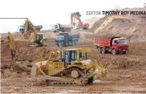  ??  ?? ADMINISTRA­TIVE ORDER No. 2017-20 requires all open-pit metal mines that have not started operating but hold an approved Declaratio­n of Mining Project Feasibilit­y — the final requiremen­t mining firms have to secure before operating — to review their...
