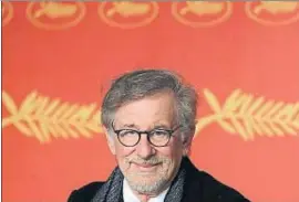  ?? JEAN-PAUL PELISSIER / REUTERS ?? Steven Spielberg ayer en Cannes