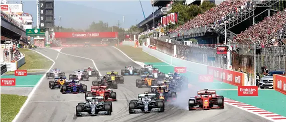  ?? Files/AP ?? Joan Fontsere, general manager of the Circuit de Barcelona-Catalunya, says Formula One organizers are open to renegotiat­ing hosting fees for races that may take place without fans this season.