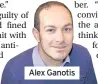  ??  ?? Alex Ganotis