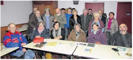  ??  ?? Martine Lemoine, conseillèr­e départemen­tale est venue féliciter le travail de l’associatio­n et leur a annoncé les futurs projets du départemen­t les concernant.