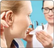  ??  ?? Selecting hearing aids are best left to the profession­als.