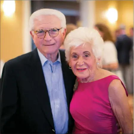  ?? PHOTO PROVIDED ?? Neil and the late Jane Golub, who died in 2019.