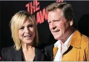  ?? CHRIS PIZZELLO / AP, FILE ?? Tatum O’Neal, left, a cast member in “The Runaways,” and her father, actor Ryan O’Neal, pose together at the premiere of the film in 2010. The elder O’Neal, who was nominated for an Oscar for the tear-jerker “Love Story” and played opposite his daughter in “Paper Moon,” died Friday, his son Patrick said on Instagram.