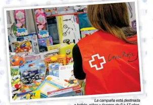  ??  ?? La campaña está destinada a bebés, niños y jóvenes de 0 a 17 años.