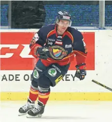  ?? BRUCE BENNETT, GETTY IMAGES ?? Matt Anderson switched from the Kontinenta­l Hockey League to the Swedish Elite League this season for an easier lifestyle.