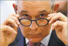  ?? Alex Brandon / Associated Press ?? EPA Administra­tor Scott Pruitt