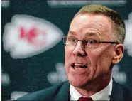  ??  ?? The Kansas City Chiefs, in a surprise move, parted ways with general manager John Dorsey, the former UConn great, on Thursday.