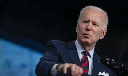  ??  ?? Biden wants companies to be taxed where they earn their revenues, not where they record their profits. Photograph: Evan Vucci/AP