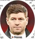  ?? ?? > Steven
Gerrard