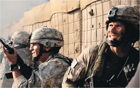  ??  ?? Scott Eastwood, right, stars in The Outpost, a film about the Battle of Kamdesh in Afghanista­n in 2009.
