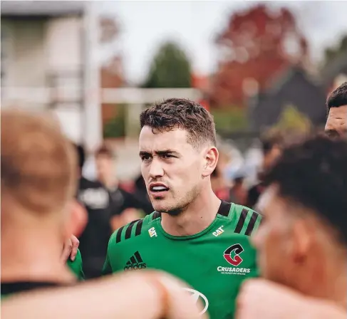  ?? Photo: ?? Crusaders and All Blacks star utility back Will Gordon during the Captain’s run in Christchur­ch, New Zealand, on May 5, 2023. Jordan was sidelined last September concering a migraine related illness. Crusaders Rugby