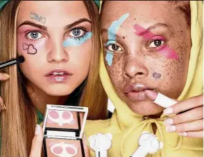  ??  ?? MAC recruits Nicopanda for its newest beauty collaborat­ion. — AFP