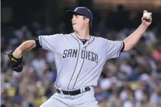  ?? HARRY HOW/GETTY IMAGES ?? The Boston Red Sox gave up their top pitching prospect to acquire left-hander Drew Pomeranz from the San Diego Padres.