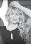  ?? Adrian Sanchez-Gonzalez
AFP/Getty Images ?? COURTNEY LOVE will perform in “Kansas City Choir Boy.”