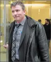  ?? CHRIS YOUNG, THE CANADIAN PRESS ?? Teacher Timothy C. Sullivan leaves Toronto hearing Tuesday.