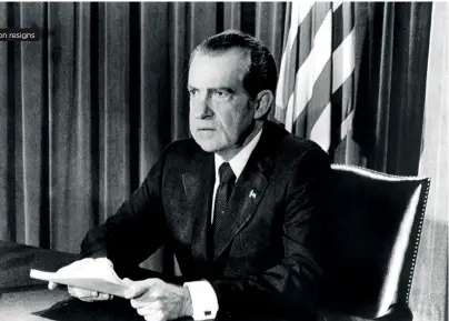  ?? ?? August 1974 Nixon resigns