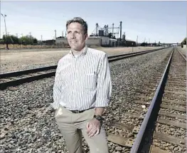  ?? Rich Pedroncell­i Associated Press ?? JEFF MORALES, the state bullet train chief executive, announced his departure in April but has stayed past his planned June 2 exit to help with the transition.