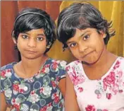  ?? SANJEEV KUMAR/HT ?? Two girls from the Faridkot orphanage who have been adopted by childless couples in the US and Italy.