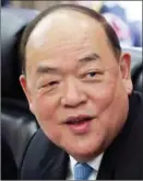  ??  ?? Ho Iat-seng, incoming chief executive of the Macao Special Administra­tive Region.