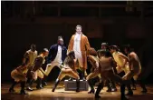  ?? Hamilton Internatio­nal Tour ?? The musical tells the story of American founding father Alexander Hamilton