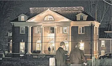  ?? Steve Helber Associated Press ?? THE PHI KAPPA PSI house at the University of Virginia. A Columbia Journalism Review report uncovered multiple lapses of reporting and fact-checking in Rolling Stone’s dubious account involving the fraternity.