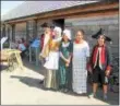  ?? NATIONAL PARK SERVICE IMAGE ?? Children dress in colonial clothing while exploring Fort Stanwix.