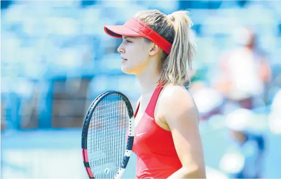  ?? Photo / Photosport ?? Eugenie Bouchard has struggled with her motivation for tennis over the last two years.