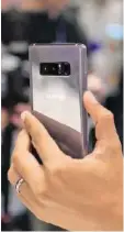  ??  ?? Das Note 8 erhält einen Nachfolger.