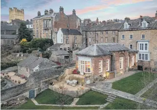  ?? ?? SPECIAL: The beautifull­y converted Edwardian ballroom is one of the most unusual and decadent homes in the soughtafte­r North Yorkshire town of Richmond and now it’s for sale.