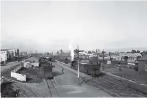  ??  ?? The Palmerston North rail yards about 1906.