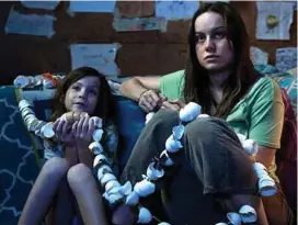  ?? Brie Larson, right, and Jacob Tremblay star in “Room.”
Ruth Hurl / Element Pictures ??