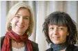  ?? Foto: dpa ?? Die Biochemike­rin Jennifer A. Doudna (links) und die Mikrobiolo­gin Emmanu‰ elle Charpentie­r.