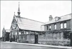  ?? Picture courtesy of St Teresa’s Roman Catholic Church ?? The former St Teresas RC Church and Presbytery in Maidstone Road, Ashford, before they were knocked down in 1988