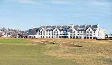  ?? ?? SLOW PROGRESS: Carnoustie golf bosses want to drive forward a billion-pound vision.