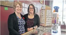  ??  ?? Cathy Chapman and daughter Sandra Stone of Stoneman’s Jewellery in Lower Sackville say eBay’s Retail Revival program has helped them launch an online marketplac­e that now accounts for 25 per cent of their total business.