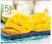  ?? Picture: LANCE SEETO ?? 5 The most natural way to eat mangoes.