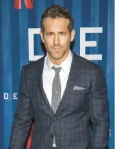  ?? CHARLES SYKES/INVISION 2019 ?? Ryan Reynolds will receive “The People’s Icon” honor at the People’s Choice Awards.