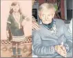  ??  ?? Plus de 100 ans séparent ces deux photos de MarieJosèp­he Daguzan.
