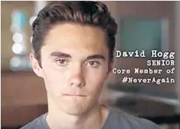  ?? YOUTUBE SCREEN GRAB/COURTESY ?? Cable network Freeform and ABC News’ “Nightline’’ are collaborat­ing on a documentar­y called “Parkland: For Our Lives.” It features Marjory Stoneman Douglas students looking back on the Feb. 14 mass school shooting.