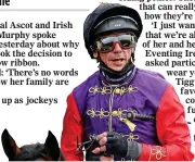  ??  ?? ChAmpiOn: Frankie Dettori wears the yellow ribbon at Ascot