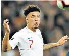  ??  ?? Quizzed: City are being investigat­ed over the signing of Jadon Sancho