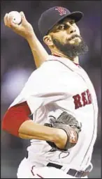  ?? GETTY ?? David Price won’t pitch in the series after experienci­ng more numbness in his left hand.