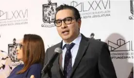  ?? ?? Los integrante­s de la bancada de MC, a cargo de Eduardo Gaona, nuevamente faltaron a sus labores legislativ­as, contribuye­ndo a la falta de quórum.