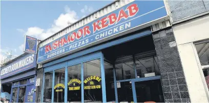  ?? ALISTAIR WILSON
AN144351 ?? Rushmoor Kebab Shop, in Victoria Road, Aldershot, has applied for a 3.30am trading licence to mirror the late night extension granted to the nearby Yates’s nightclub.