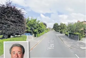  ??  ?? Above, Yew Tree Road in Ormskirk – a stretch of it has been closed to cars
Left, Lancashire County Cllr Keith Iddon