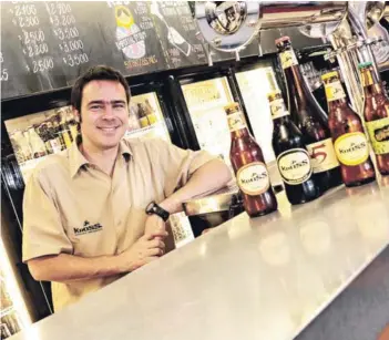  ??  ?? ► José Tomás Infante, co fundador de Cervecería­s Kross.